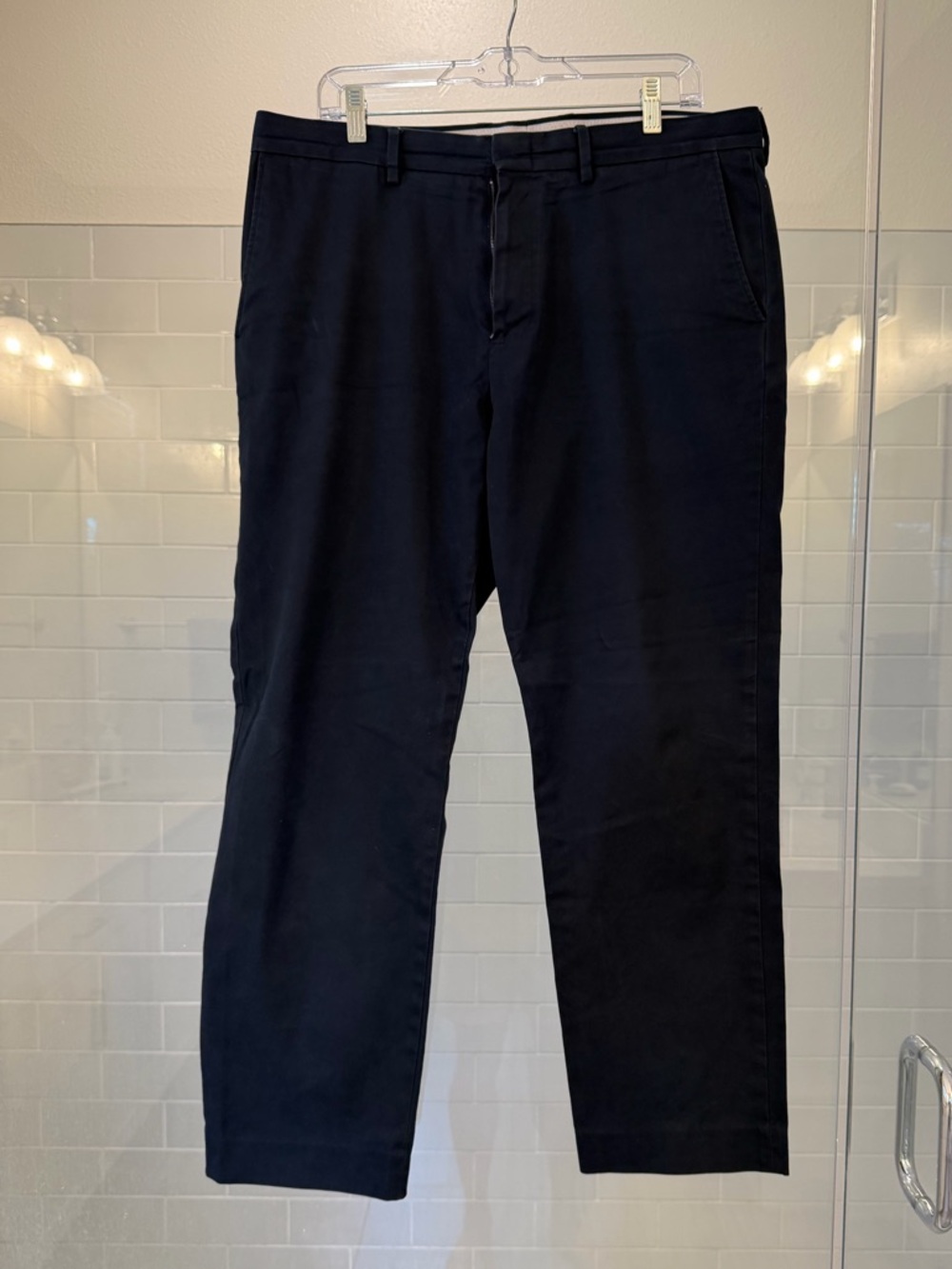 J. Crew Navy Bowery Pants Men’s 34 Inch Waist 30 Inch Inseam